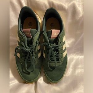 Green Adidas Sneakers